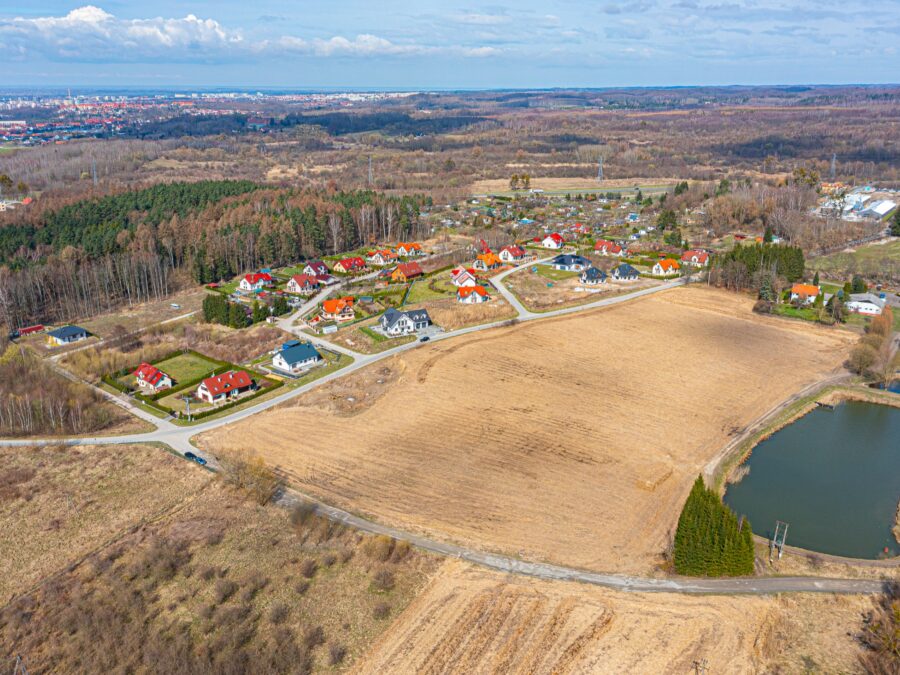 Działki inwestycji Encanto przy ulicy Agatowej